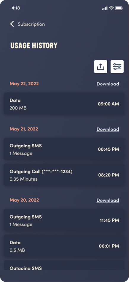 Public Mobile screen