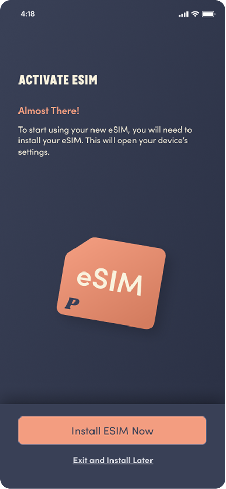 Public Mobile screen