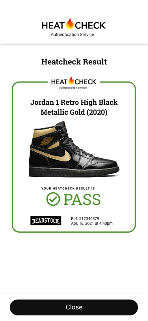 Deadstock screen